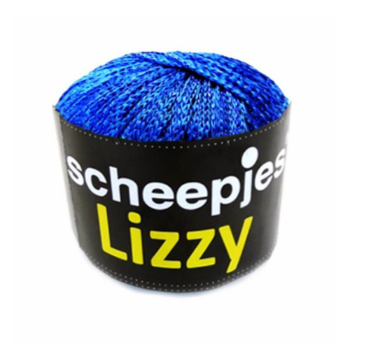 Scheepjes Lizzy mit Glitzer-Effekt 25g Farbe 08 blau