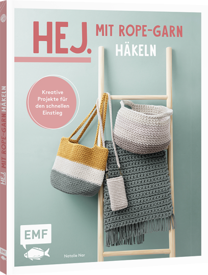 Hej! Mit Rope-Garn häkeln super easy 