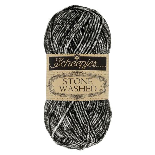 Scheepjes Stone Washed 50g (803) Black Onyx