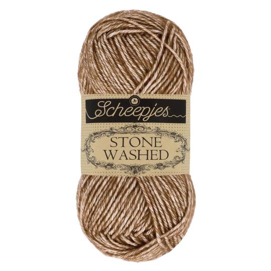 Scheepjes Stone Washed 50g (822) Brown Agate