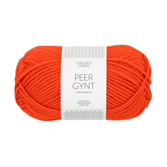 Sandnes Peer Gynt 50g spicy orange 3819