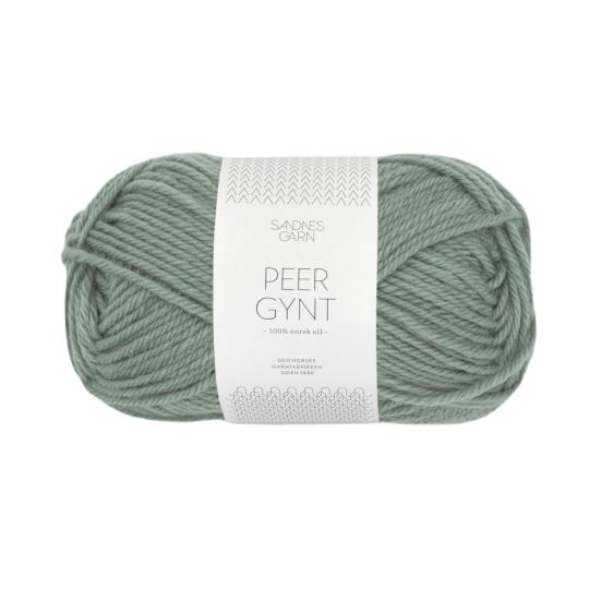 Sandnes Peer Gynt 50g eukalyptus 8051