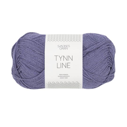 Sandnes Tynn Line 50g 5252 lilla skumring