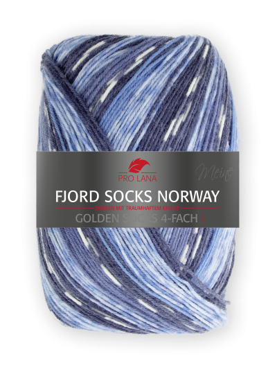 Pro Lana Fjord Socks Norway 100g Farbe 383