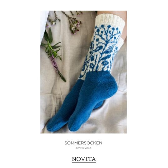 Novita Anleitung Sommersocken - PDF-Download 