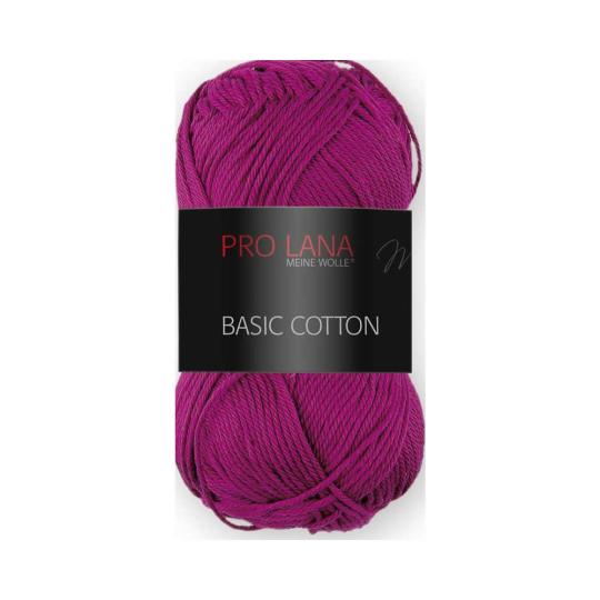 Pro Lana 50g Basic Cotton - Preis Hit (46) brombeere