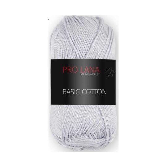 Pro Lana Basic Cotton 50g (91) hellgrau