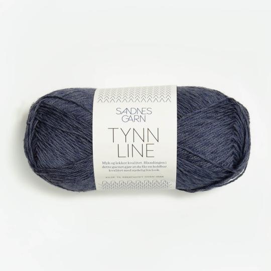 Sandnes Tynn Line 50g Graublau dunkel 6061