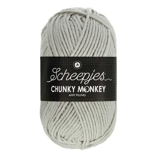 Scheepjes Chunky Monkey 100g 1203 Pale Grey