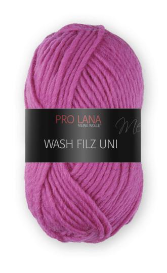 Pro Lana Wash Filz Uni 50g (141) pink