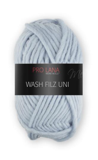 Pro Lana Wash Filz Uni 50g (156) hellblau
