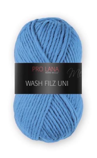 Pro Lana Wash Filz Uni 50g (167) blau